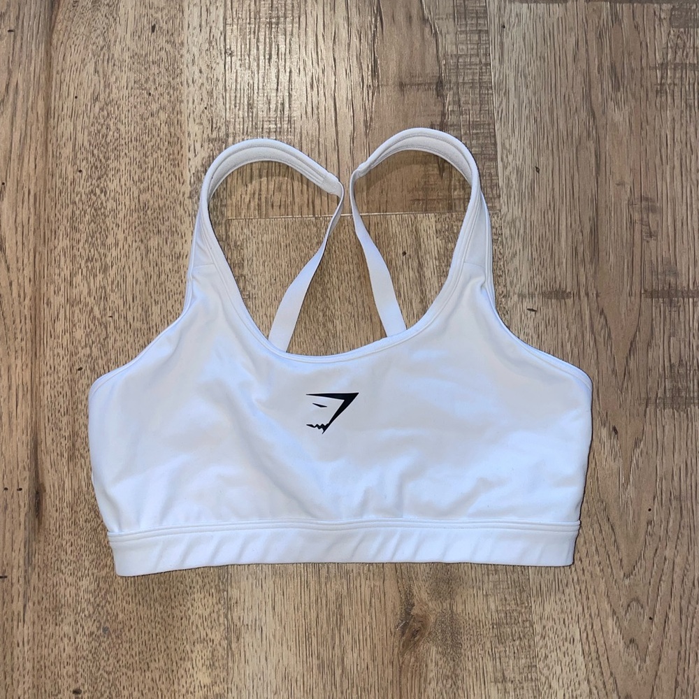 Gymshark White Sports Bra